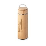 Vue 5 de SOW. Thermos 440mL en bambou et acier inox