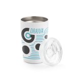 Vue 4 de SLIDER. Verre de voyage pour sublimation 380mL en acier inox