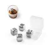 Vue 2 de GLACIER. Jeu de cubes réutilisables en acier inoxydable