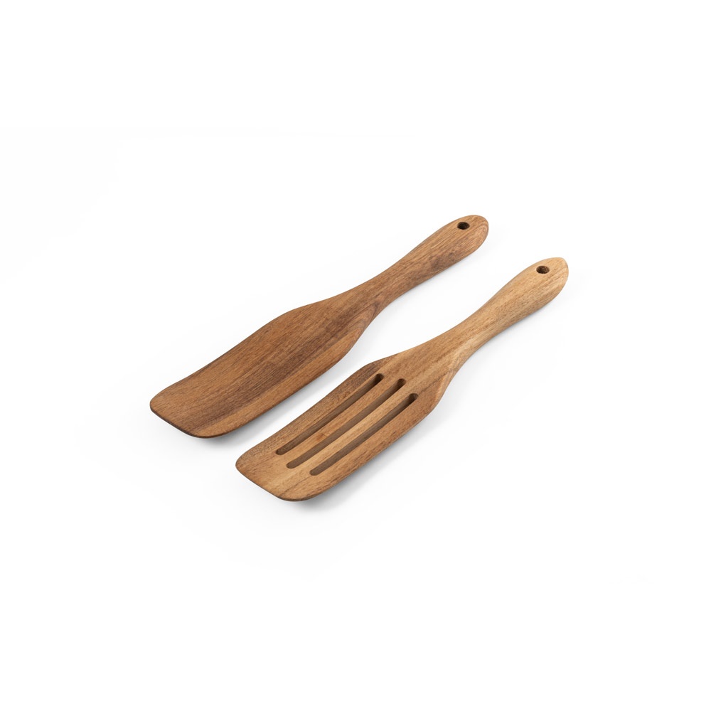 BATALI. Set de deux couverts en bois d'acacia