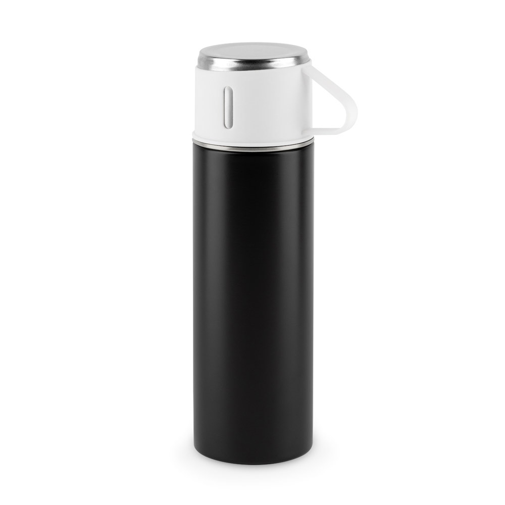 COMANECI. Bouteille en acier inoxydable à double paroi (90 % recyclé) avec finition mate 490 mL