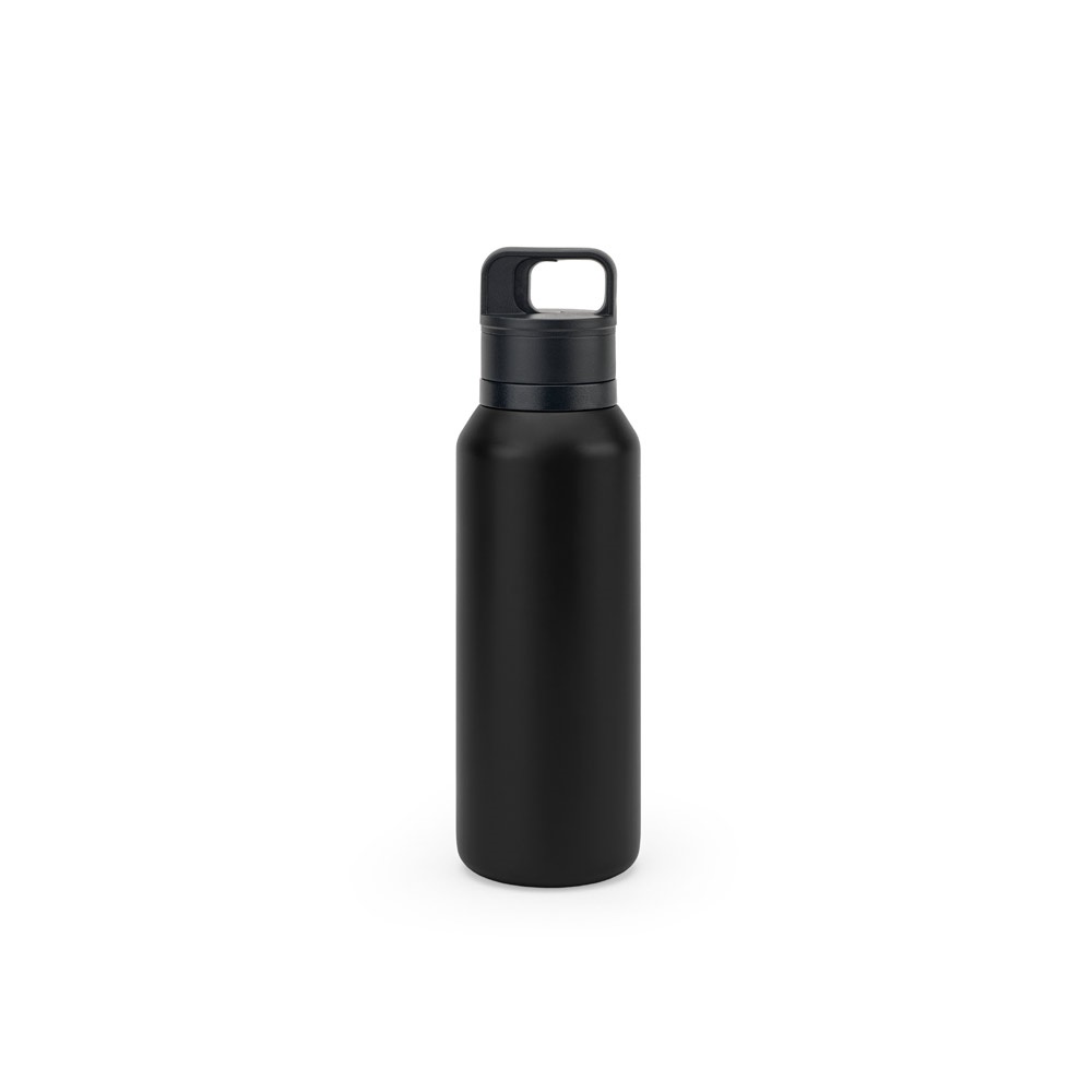 NICKLAUS. Bouteille en acier inoxydable (91% recyclé) avec double paroi isolée sous vide 590 mL