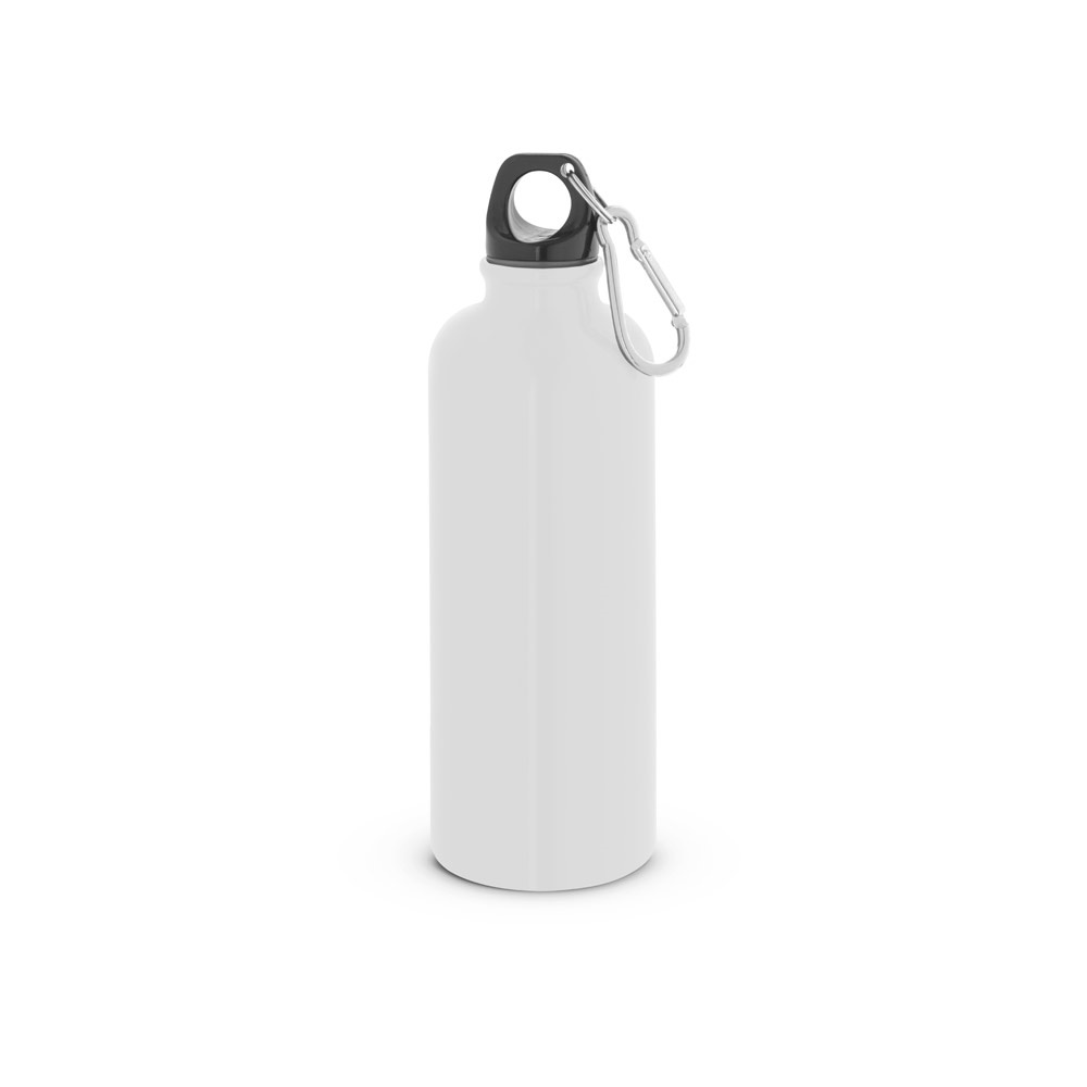KELCE. Bouteille en acier inoxydable à simple paroi avec mousqueton 550 ml