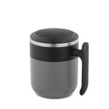 Vue 1 de MALDINI. Mug de voyage avec paroi intérieure en acier inoxydable et finition mate, 400 mL