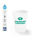 Vue 4 de KANE S. Gobelet de festival 330mL en PP