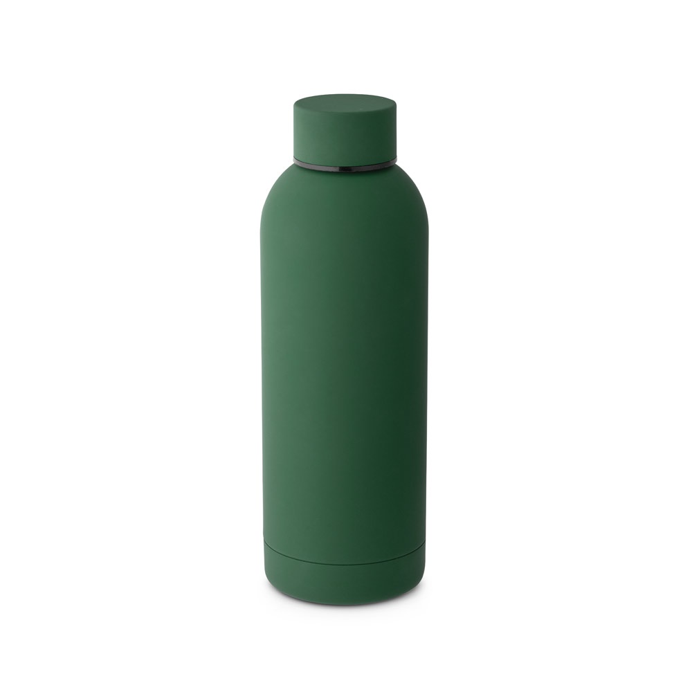 ODIN. Bouteille en acier inoxydable (36% recyclée) avec double parois 550 mL