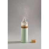 Vue 10 de DAKAR. Bouteille 600mL en bambou et verre borosilicate