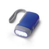 Vue 1 de EDDIE. Lampe de poche dynamo avec 3 LEDs