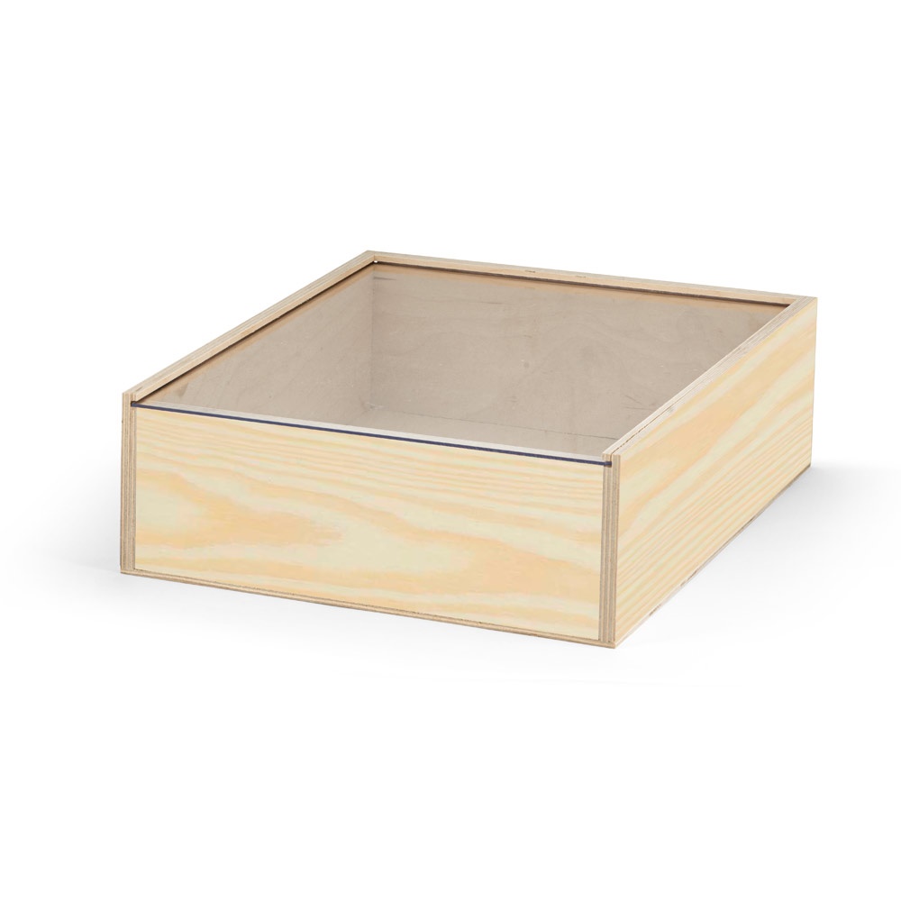BOXIE CLEAR L. Boite en bois L