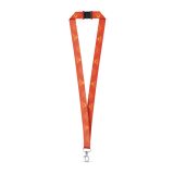 Vue 2 de BRISTOL. SET Lanyard SUBLIMATION Long II (20 mm) avec mousqueton à déclenchement de 20 mm et fermoir de sécurité