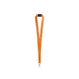 Vue 12 de LEEDS. Lanyard en polyester avec fermoir de sécurité