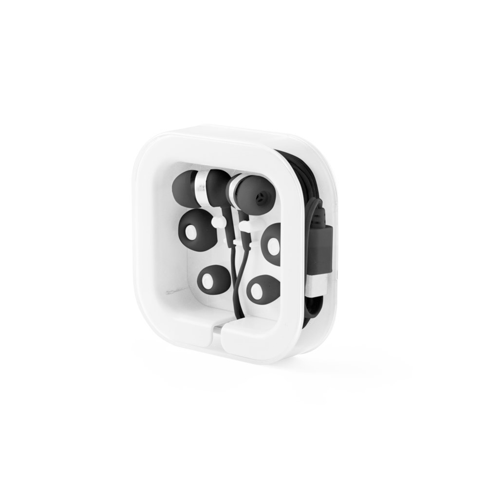 PRESLEY. Écouteurs avec câble USB-C de 1.2 m et microphone intégré en ABS
