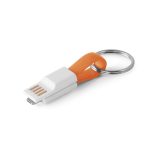 Vue 2 de RIEMANN. Cable USB avec connecteur 2 en 1en ABS et PVC