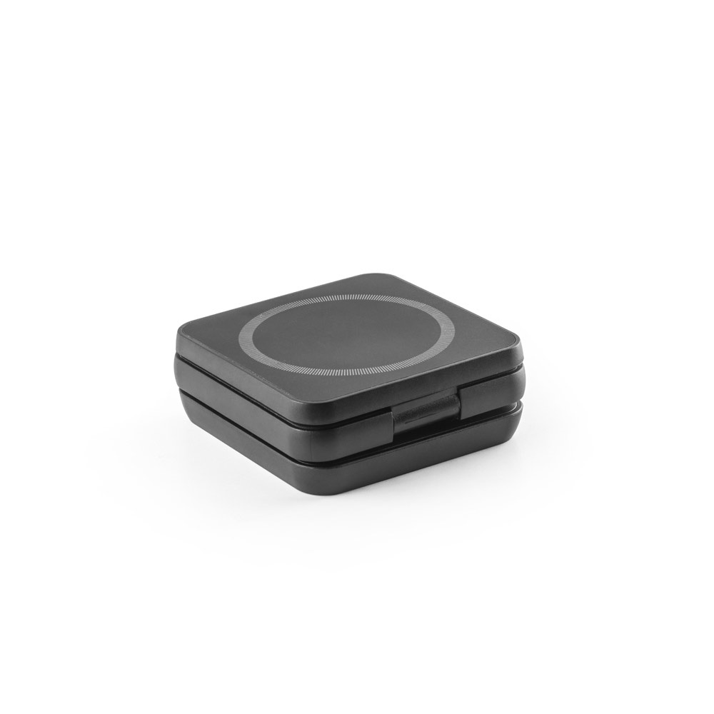 BROGLIE. Chargeur magnétique sans fil ultra-rapide 15W 4-en-1 en ABS recyclé (100 % rABS)