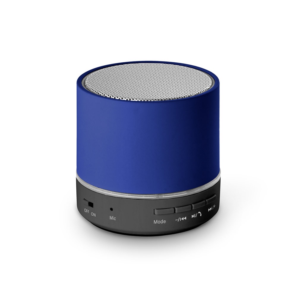 RE-PEREY. Haut-parleur portable 3W avec 4h30m d'autonomie sur ABS recyclé (100 % rABS)