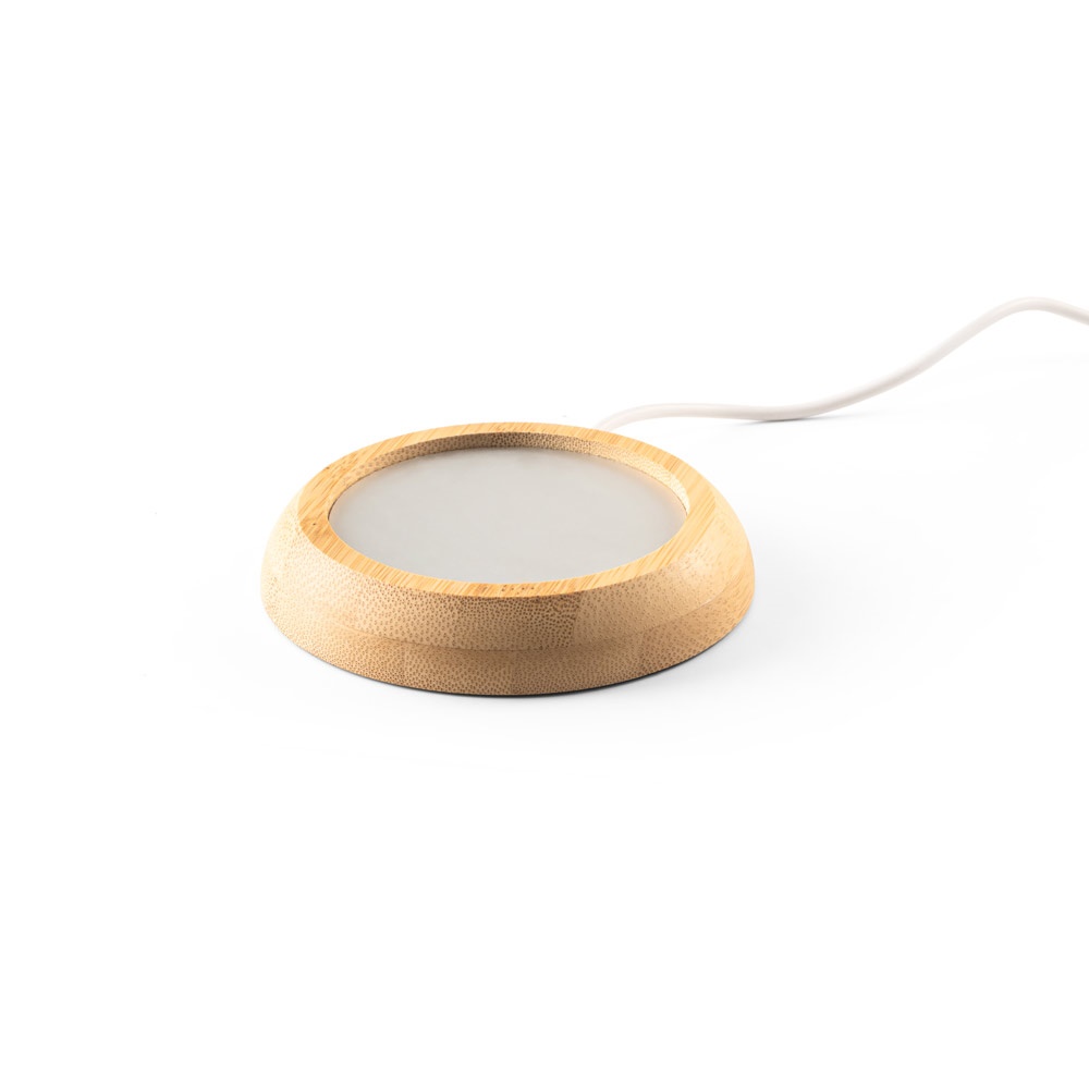 GATES. Chauffe-tasse avec corps en bambou