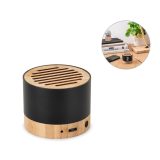 Vue 2 de FERDINAND. Haut-parleur portable en aluminium recyclé (100% rAL) avec 3 heures d'autonomie