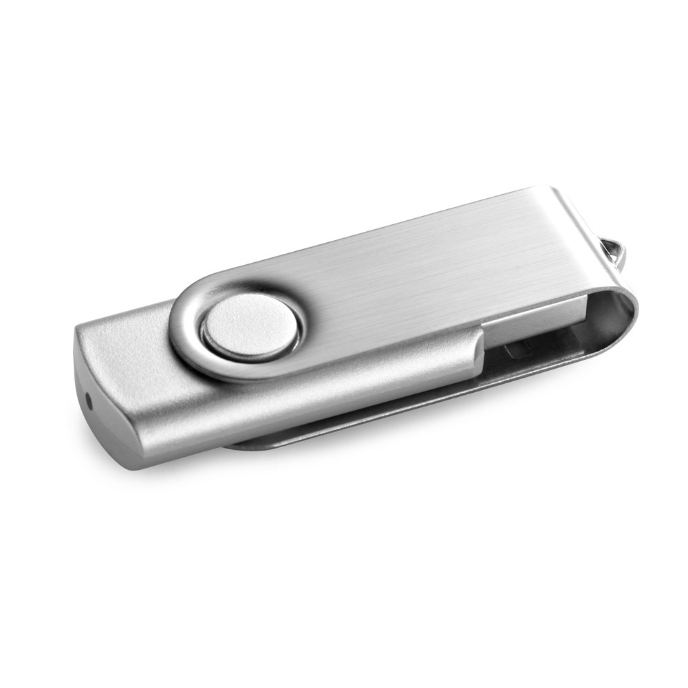 CLAUDIUS 16GB. Clé USB 16GB avec attache en métal