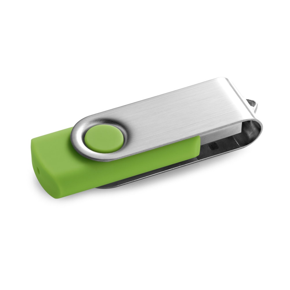 CLAUDIUS 4GB. Clé USB 4GB avec attache en métal