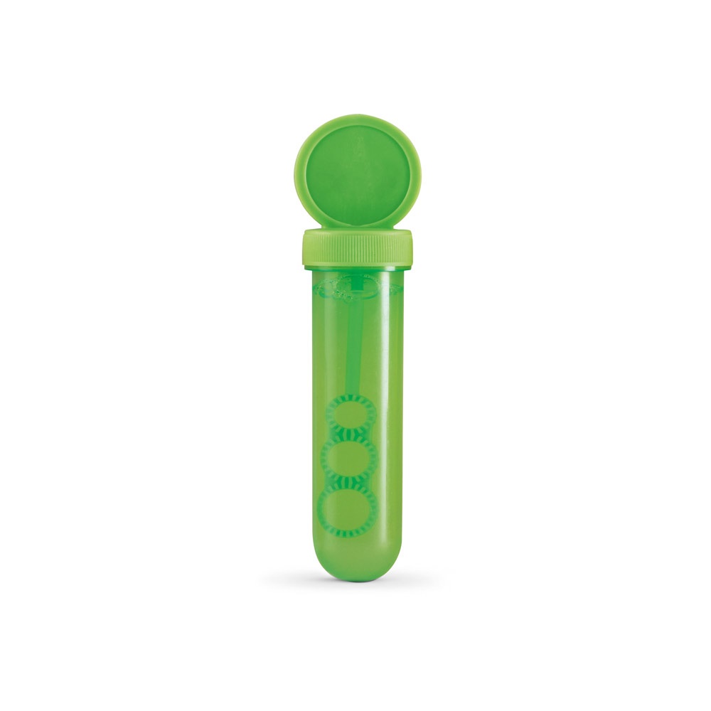BUBBLY. Tube de bulles de savon en PP