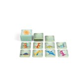 Vue 6 de TRICERATOPS. Jeu de mémoire avec 20 pièces