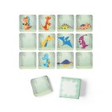 Vue 3 de TRICERATOPS. Jeu de mémoire avec 20 pièces