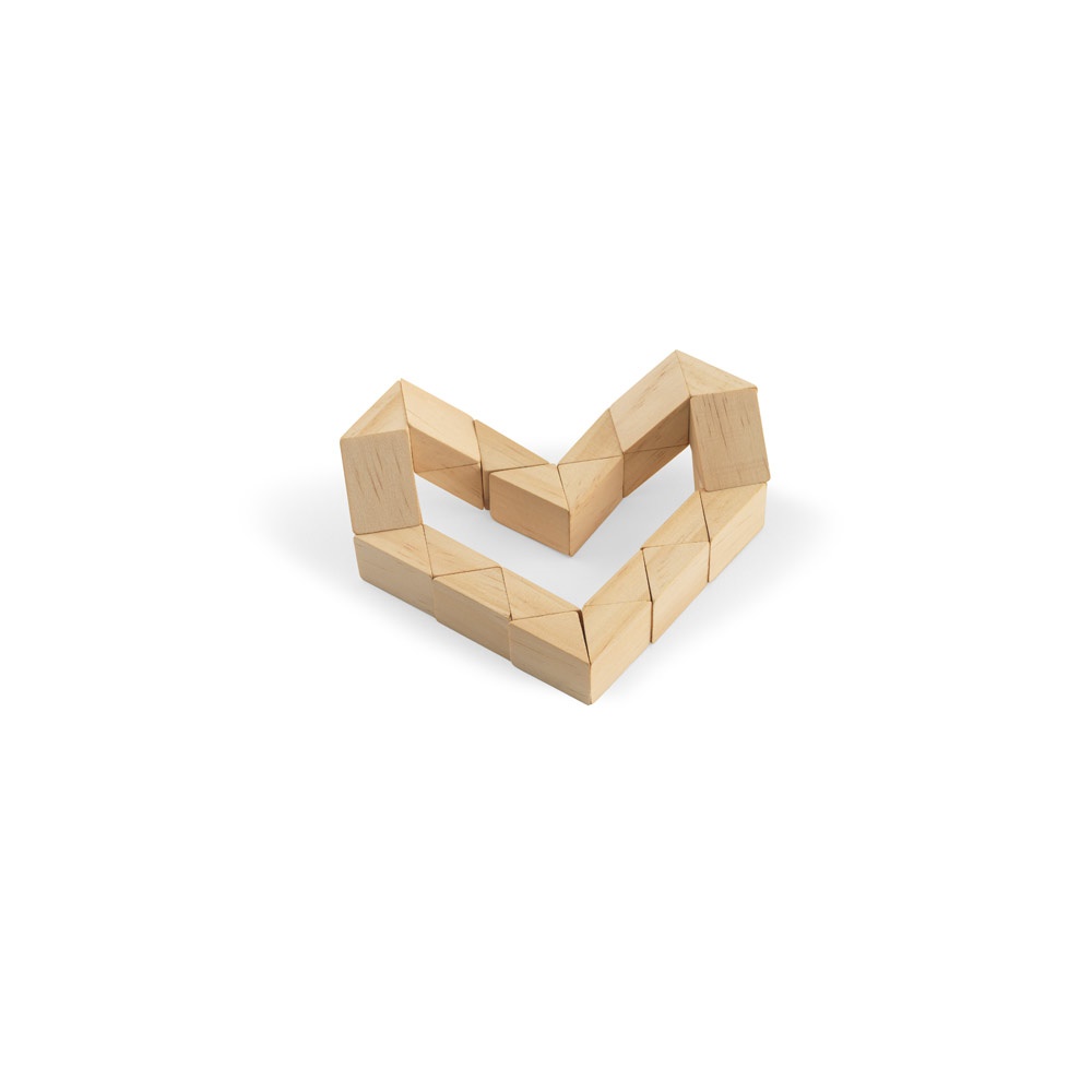 THINKO. Puzzle en bois avec 24 pièces