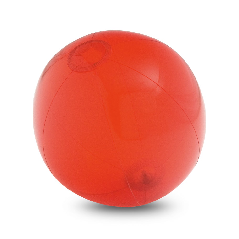 PECONIC. Ballon de plage gonflable en PVC translucide