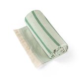 Vue 19 de CAPLAN. Serviette multifonctionnelle (260 g/m²) composée de coton léger et résistant (90%) et de coton recyclé (10%)