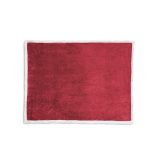 Vue 11 de HEIDEN. Couverture polaire réversible (190 g/m²) avec ruban de satin et carte personnalisée