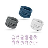 Vue 4 de KOLKATA. Bandana en polyester recyclé (100% rPET) (120 g/m²)