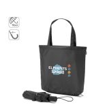 Vue 9 de SKYLAR. Parapluie 2 en 1 avec sac shopping en polyester recyclé inclus