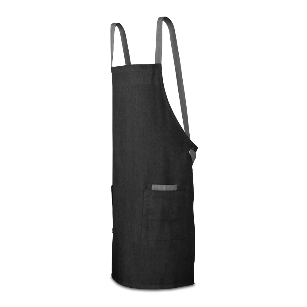 CARDAMOM. Tablier en coton (80 % recyclé) et polyester (20 % recyclé) (220 g/m²)