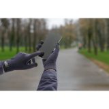 Vue 6 de BURROW. Gants en polyester recyclé (100% rPET), avec embouts tactiles