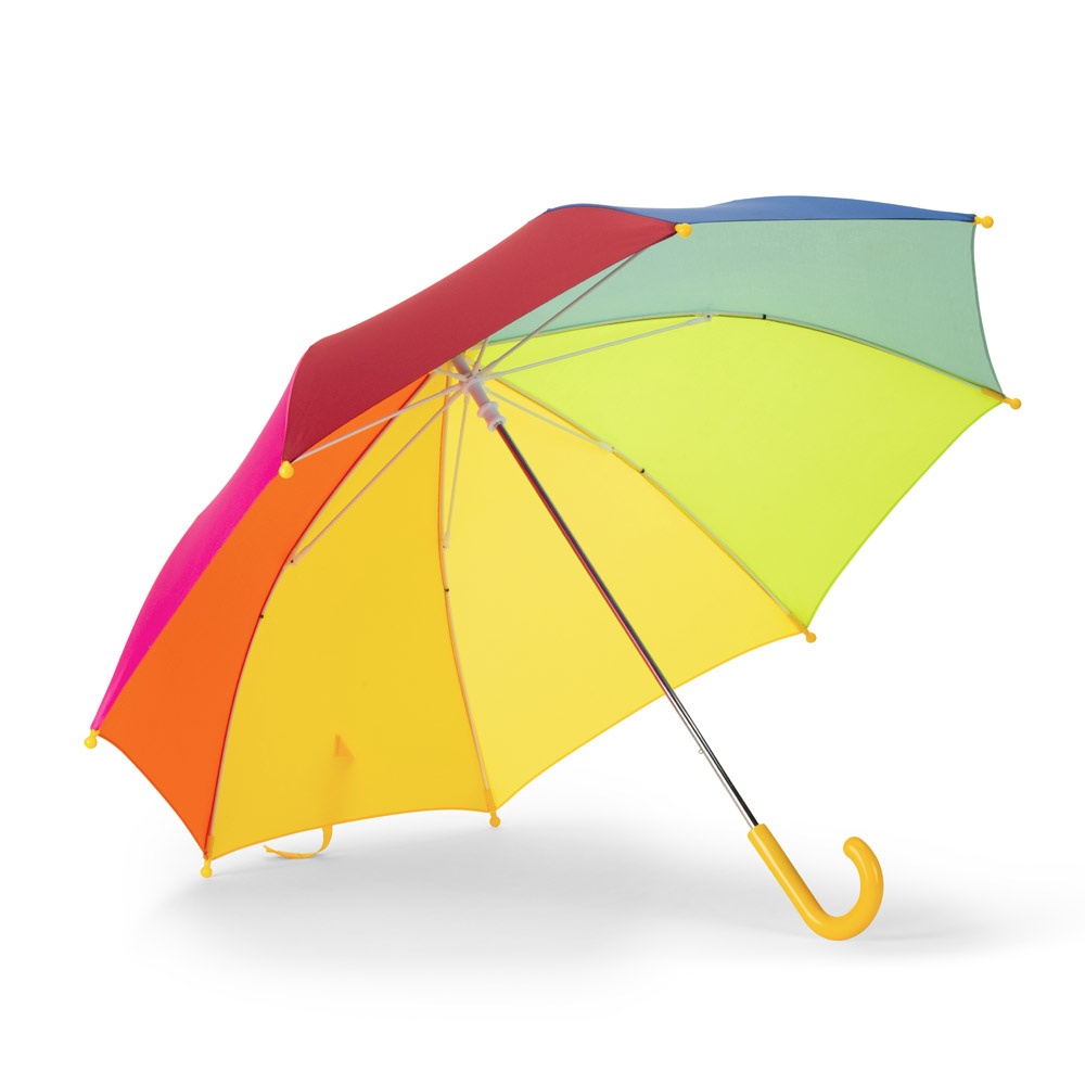 OLIVIA. Parapluie coloré pour enfants 19 pouces en polyester