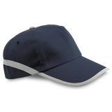 Vue 1 de JONES. Casquette en polyester avec éléments réfléchissants