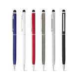 Vue 7 de ZOE. Stylo en aluminium avec mécanisme twist et embout tactile