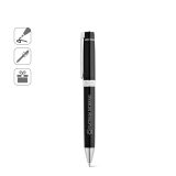 Vue 6 de DOURO. Set de roller et stylo en métal avec clip