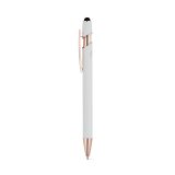 Vue 12 de NEIL ROSE. Stylo à bille en aluminium recyclé (100% rAL), avec une finition mate et une encre bleue