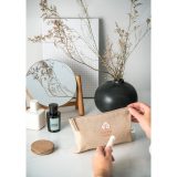 Vue 6 de MILLIE. Pochette multifonctions en coton recyclé (70%) et polyester (30% rPET) (140 g/m²) (140 g/m²)