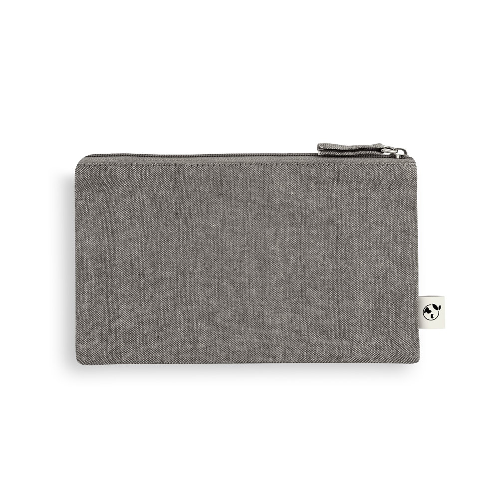 MILLIE. Pochette multifonctions en coton recyclé (70%) et polyester (30% rPET) (140 g/m²) (140 g/m²)