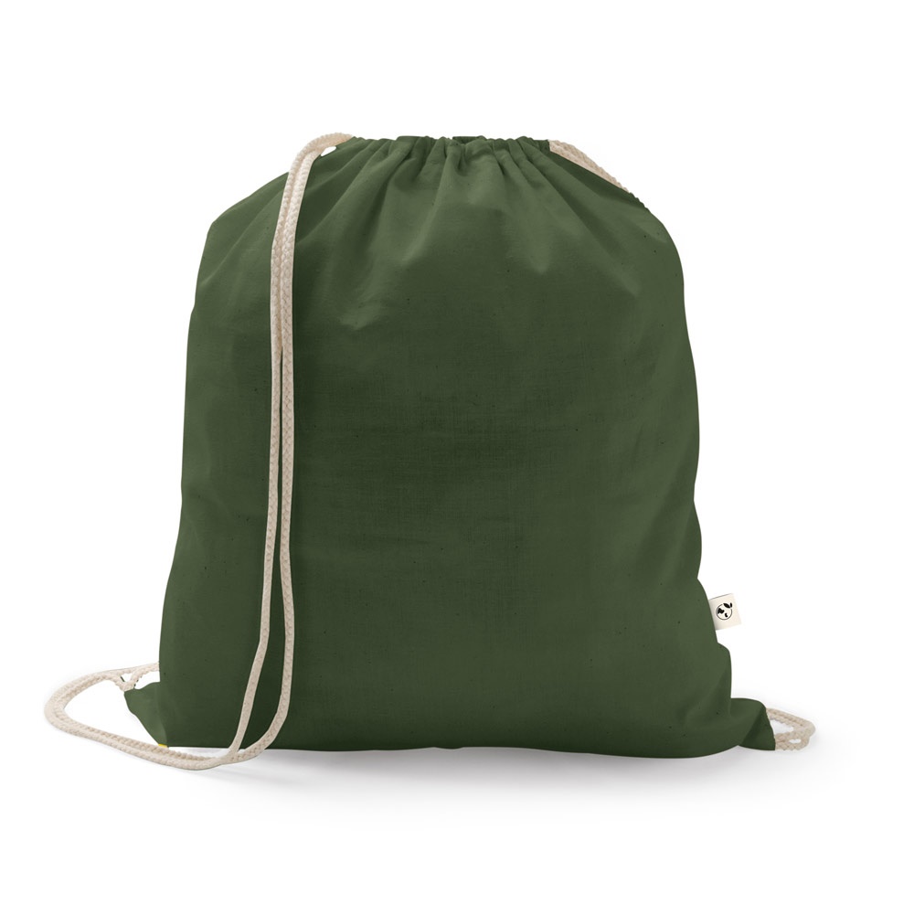 ISTANBUL. Sac à dos en coton recyclé (70%) et polyester (30% rPET) (150 g/m²)