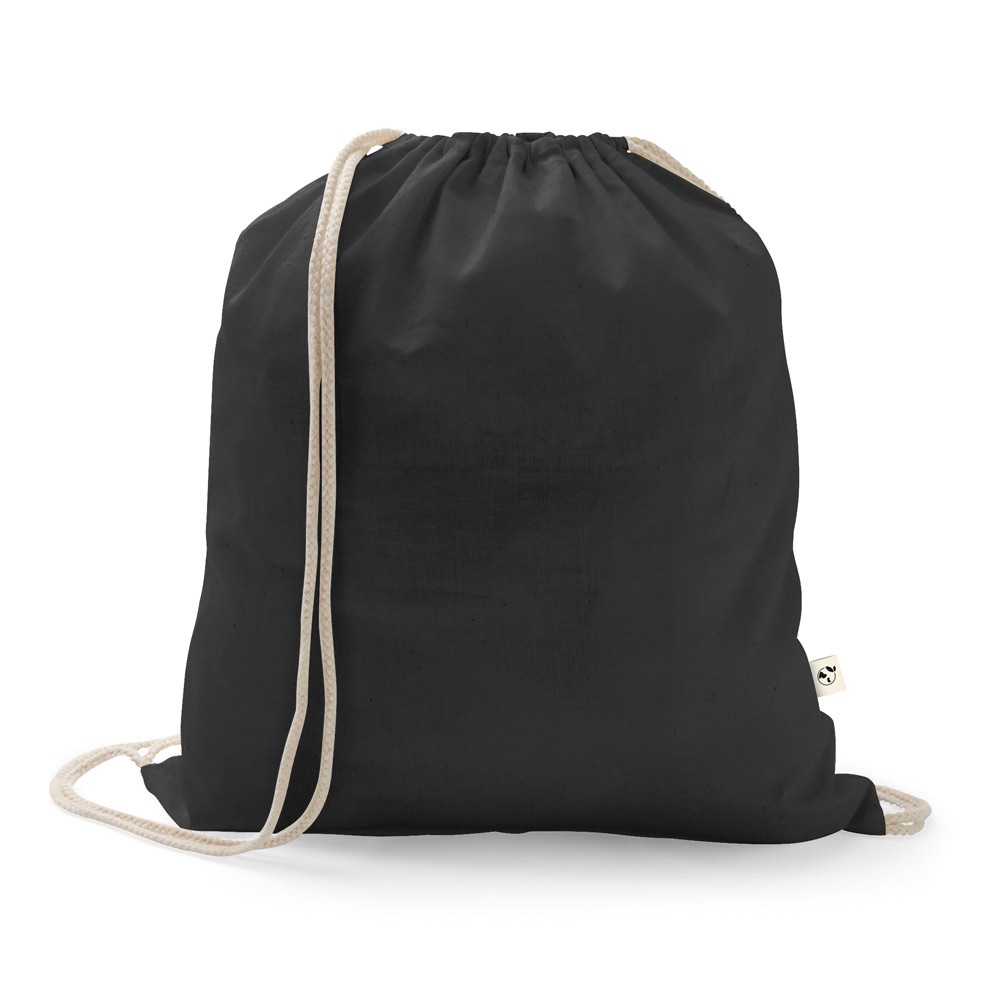 ISTANBUL. Sac à dos en coton recyclé (70%) et polyester (30% rPET) (150 g/m²)