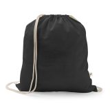 Vue 1 de ISTANBUL. Sac à dos en coton recyclé (70%) et polyester (30% rPET) (150 g/m²)