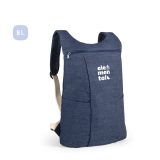Vue 6 de DENIM BPACK. Sac à dos en coton denim (300 g/m²)