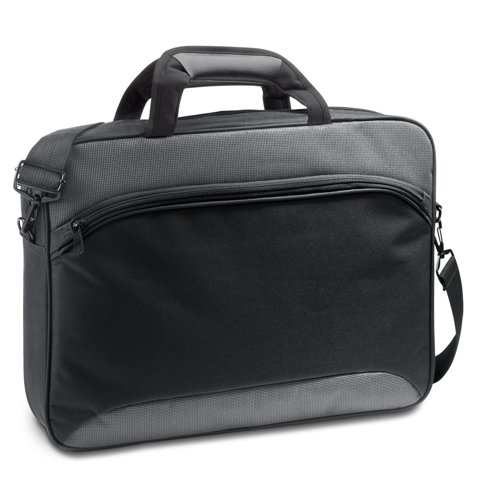 SANTANA. Sacoche pour ordinateur portable 15'6'' en polyester 600D 2Tone er 300D