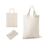 Vue 2 de BEIRUT. Sac pliable en coton (50%), coton recyclé (30%) et polyester (20% rPET) (140 g/m²)