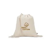 Vue 3 de MAIORCA. Sac à dos 100% coton recyclé (180 g/m²)