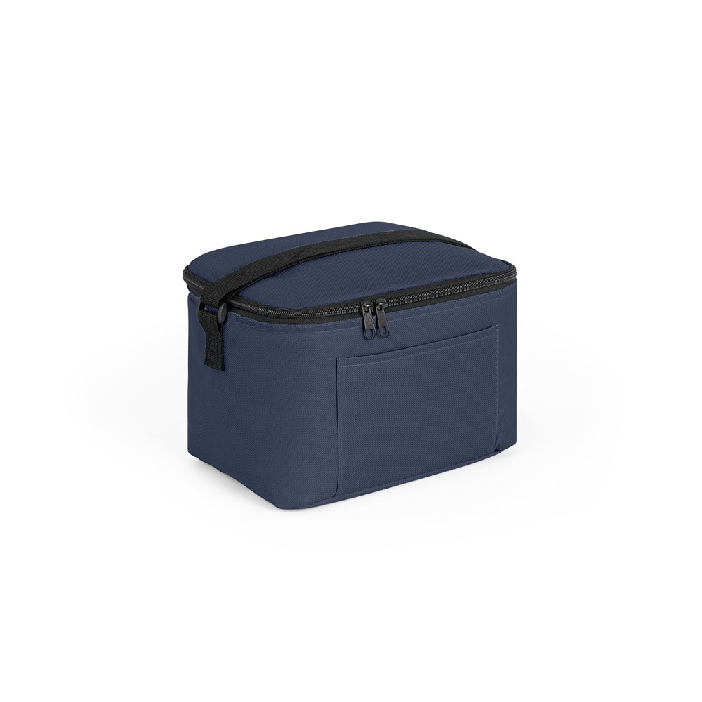 CANCUN. Sac thermique en polyester recyclé 600D avec sangle réglable 7 L
