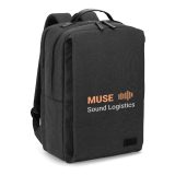 Vue 5 de GLASGOW. Sac à dos pour ordinateur portable (17 pouces) en polyester recyclé 600D haute densité (20L)